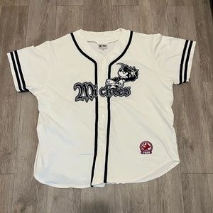 Vintage Walt Disney World Mickey Mickees Baseball Jersey Size XXL